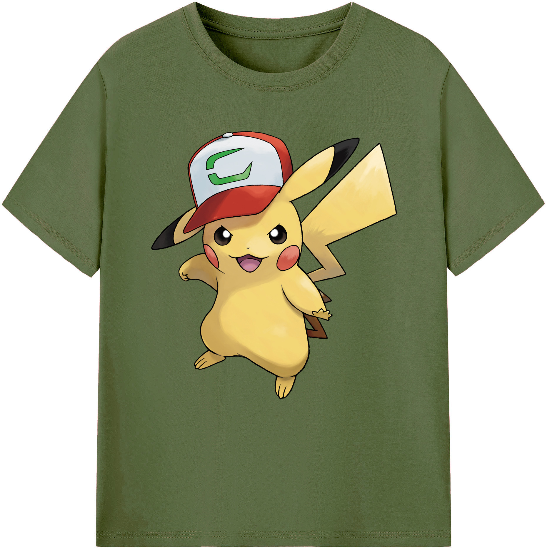 （画像用） ポケットモンスター Pokémon 綿100％半袖Tシャツ（フロントプリント）